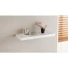Norsk High Gloss Shelves 60cm - White -Home Haven Shop 318116 white high gloss shelf small
