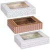 Betty Winters Large Cupcake Boxes 2pk -Home Haven Shop 320784 4pk cupcake boxes holds 12 group