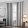B&M Mystica Shimmer Thermal Lined Silver Curtains 66 X 90" -Home Haven Shop 335318 335320 335321 335322 335323 mystica shimmer thermal lined curtain silver