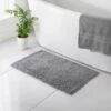 B&M Signature Microfibre Noodle Bath Mat - Grey -Home Haven Shop 345484 signature bath mat grey