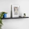 Lokken Floating Shelf 100cm - Black -Home Haven Shop 356243 lokken black floating shelf 100cm
