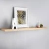 Lokken Floating Shelf 100cm - Oak -Home Haven Shop 356243 lokken oak floating shelf 100cm