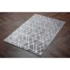 B&M Lexi Microplush Rug 110 X 160cm - Grey -Home Haven Shop 367878 367879 lexi microplush rug grey