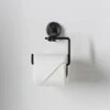 B&M Black Suction Toilet Roll Holder 1 B&M Black Suction Toilet Roll Holder -Home Haven Shop 368886 black suction roll holder