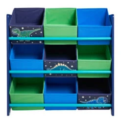 B&M Glow In The Dark Dinosaur 9 Tub Storage Drawers -Home Haven Shop 375936 dinostar 9 tub storage 1