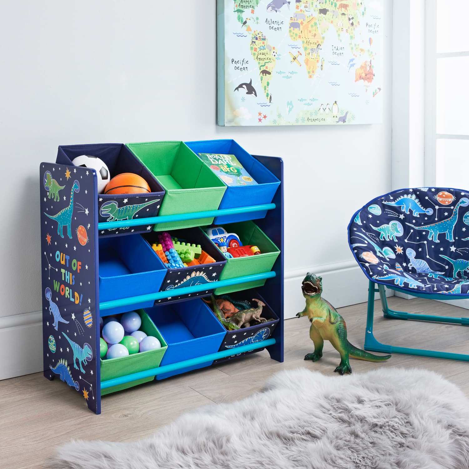 Home Haven Shop -Home Haven Shop 375936 dinostar 9 tub storage 4