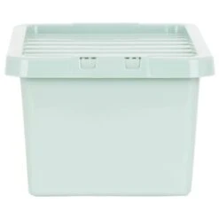 B&M Storage Box With Lid 11L - Sage -Home Haven Shop 377036 11l storage box sage 2