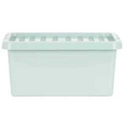 B&M Storage Box With Lid 11L - Sage -Home Haven Shop 377036 11l storage box sage