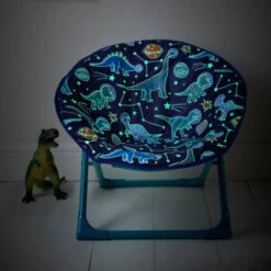 B&M Foldable Dinostar Moon Chair -Home Haven Shop 378127 dinostar moon chair 2