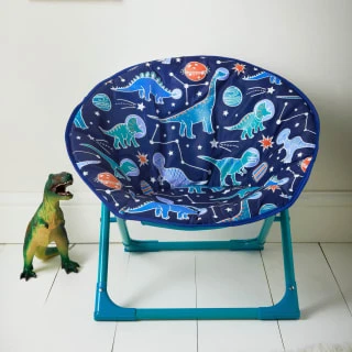 B&M Foldable Dinostar Moon Chair -Home Haven Shop 378127 dinostar moon chair