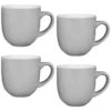 Simply Everyday Gloss Mugs 4pk - Grey 2 Simply Everyday Gloss Mugs 4pk - Grey -Home Haven Shop 380120 4pk simply everyday mugs grey 3