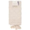B&M Homestead Embossed Tea Towels With Tassels 2pk - Natural -Home Haven Shop 380229 2pk homestead embossed tea towel with tassels