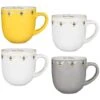B&M Bee Happy Printed Mugs - 4pk -Home Haven Shop 380506 4pk printed mugs bee happy 3