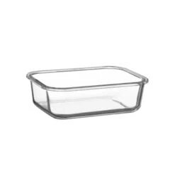 B&M Green Glass Food Container - Small -Home Haven Shop 380664 glass food container green small