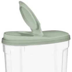 B&M Cereal Storage Container Set 2pk - Sage -Home Haven Shop 380752 cereal storage set 2 peice sage 4
