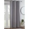 B&M Kent Woven Blackout Panel 54 X 86" - Grey -Home Haven Shop 380879 kent blackout woven panel grey