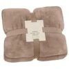 Heritage Collection Aspen Faux Fur Throw - Mink -Home Haven Shop 383183 aspen throw dark mink 4