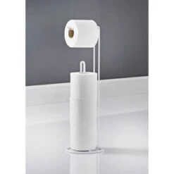 Addis 2 In 1 Free Standing Toilet Roll Holder