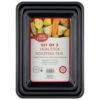 Betty Crocker Non-Stick Roasting Tins 3pc -Home Haven Shop 388524 set of 3 non stick roasting tins
