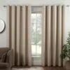 B&M Colorado Hopsack Fully Lined Cream Eyelet Curtains 66 X 72" 1 B&M Colorado Hopsack Fully Lined Cream Eyelet Curtains 66 X 72" -Home Haven Shop 388895 388896 388897 388898 388899 colorado eyelet curtain cream