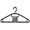 B&M Swivel Hook Hangers 8pk - Black 2 B&M Swivel Hook Hangers 8pk - Black -Home Haven Shop 389262 home organisation 8pk swivel hook hangers black