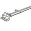 B&M Steel Mace Cage Curtain Pole 120 - 220cm -Home Haven Shop 390208 390209 steel mace cage pole 3
