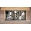 B&M Expandable Drawer Organiser -Home Haven Shop 393927 expandable drawer organiser grey
