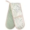 B&M Floral Double Oven Glove -Home Haven Shop 394444 floral double oven glove