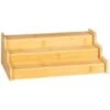 B&M Extendable 2 Tier Bamboo Cupboard Organiser -Home Haven Shop 394547 extendable bamboo cupboard organiser
