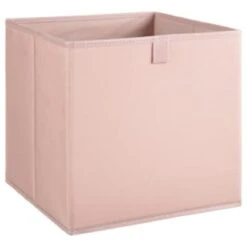 Home Haven Shop -Home Haven Shop 395838 2pk printed lokken storage cubes pink diamond 5