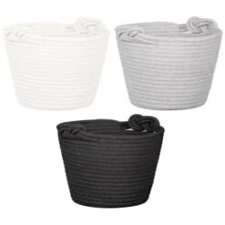 Home Haven Shop -Home Haven Shop 395880 cara rope basket with handle main