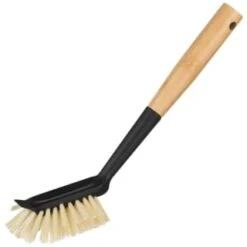 B&M Bamboo Dish Brushes 2pk -Home Haven Shop 397041 2pk bamboo dishbrushes 3