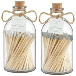 B&M Willow & Bay Matches 120pk - Grey -Home Haven Shop 397649 willow and bay matches group