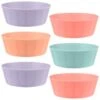 Simply Kids Colour Bowls 6pk - Pastel -Home Haven Shop 398571 6pk simply kids colour bowls girls